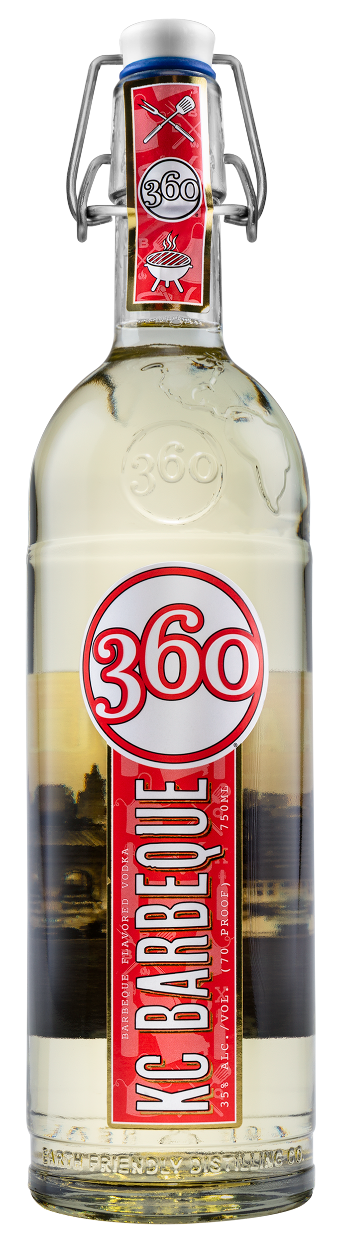 360 KC Barbeque Vodka
