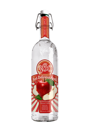 360 Red Delicious Apple Vodka - CaskCartel.com