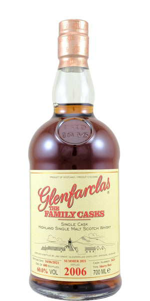 Glenfarclas 2006 The Family Casks (Release S21)  2021 Release (Cask #3424) Single Malt Scotch Whisky | 700ML at CaskCartel.com
