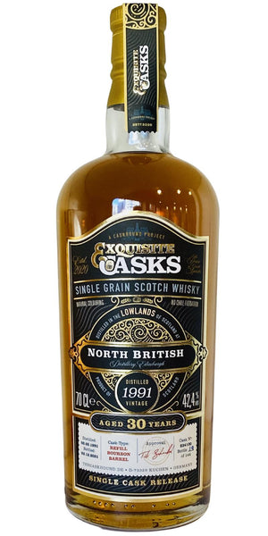 North British 1991 TCaH Exquisite Casks 30 Year Old (2021) Release (Cask #234100) Scotch Whisky | 700ML at CaskCartel.com