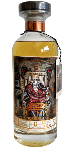 Mortlach 2009 SV Whic Tarot - IV The Emperor 12 Year Old (2021) Release (Cask #306339) Scotch Whisky | 700ML at CaskCartel.com