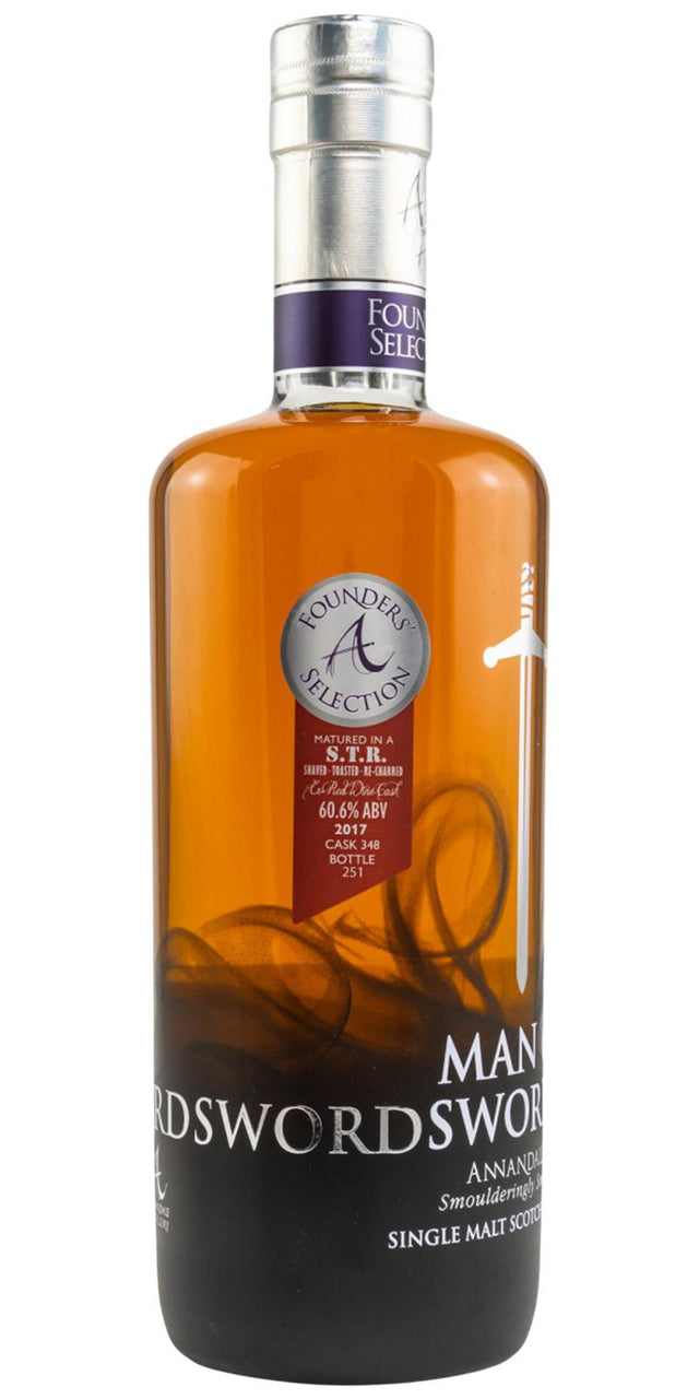 Annandale Man O' Sword Founders' Selection Single Cask #348 2017 Whisky | 700ML at CaskCartel.com