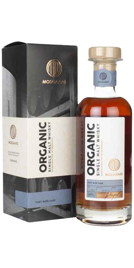 Mosgaard Organic - Port Wine Cask Batch 3 2021 Release Single Malt Whisky | 500ML