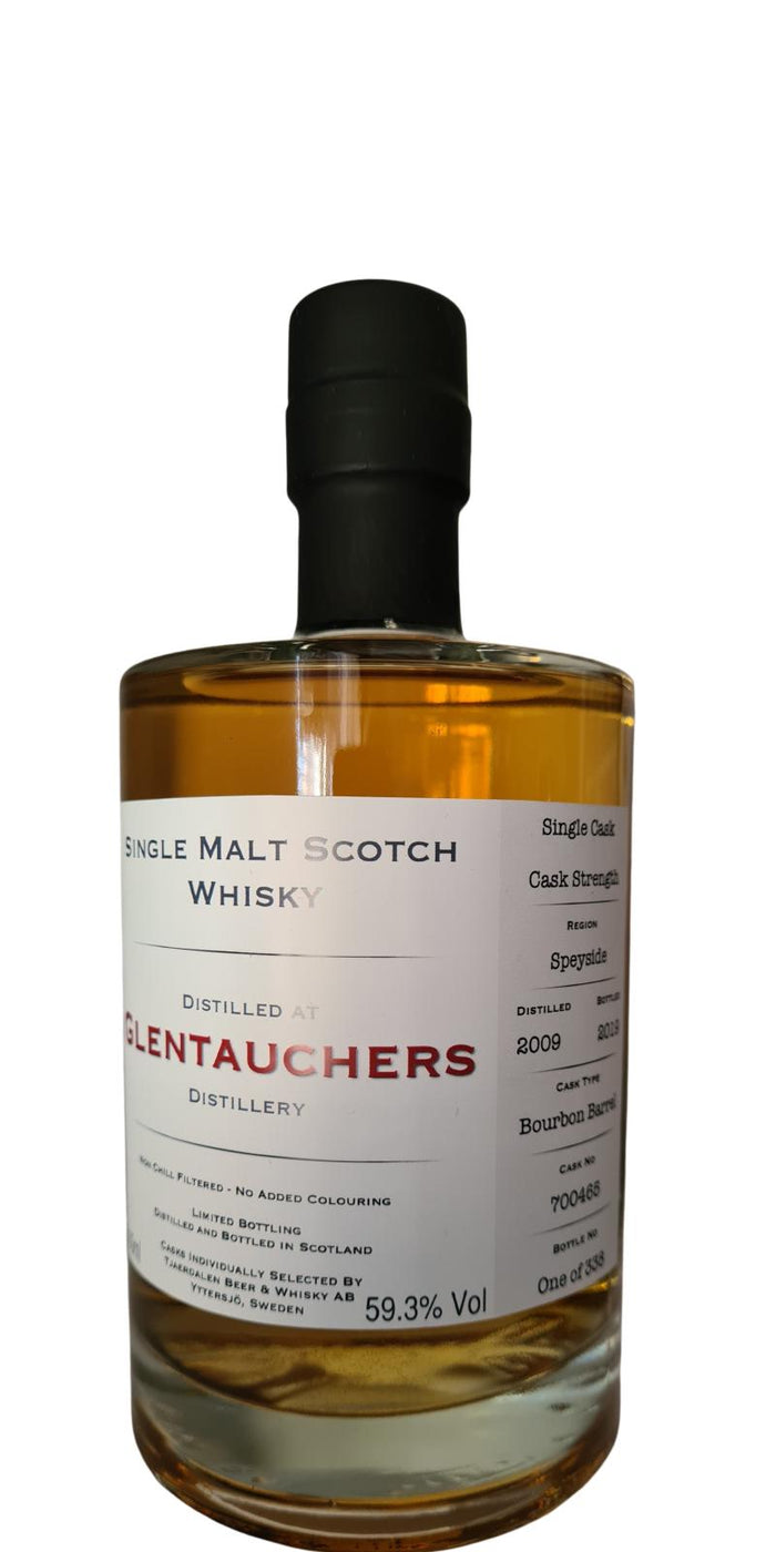 Glentauchers 2009 Td Rare Cask Series No 12 (Cask #700465) 2019 Release Single Malt Scotch Whisky | 500ML