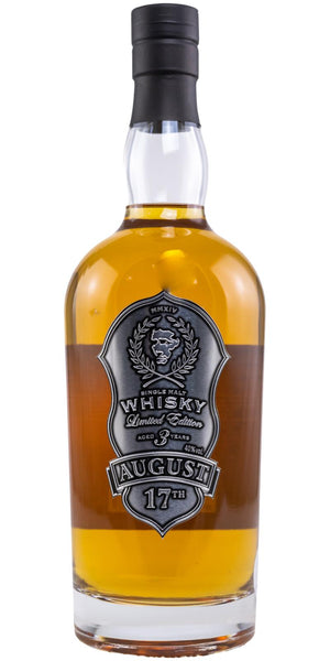 Wave 3 Year Old August 17th August Single Malt Whisky | 700ML at CaskCartel.com