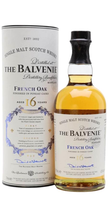 The Balvenie 16 Year Old French Oak Single Malt Scotch Whiskey