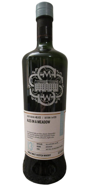 Glenlossie 2008 SMWS 46.113 Ales in a meadow 13 Year Old 2021 Release (Cask #46.113) Single Malt Scotch Whisky | 700ML at CaskCartel.com