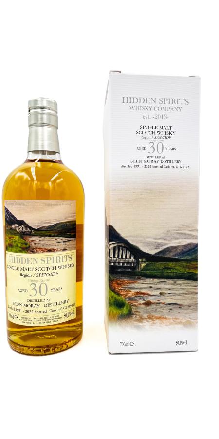 Glen Moray 30 Year Old (D.1991, B.2022) Hidden Spirits Scotch Whisky | 700ML at CaskCartel.com