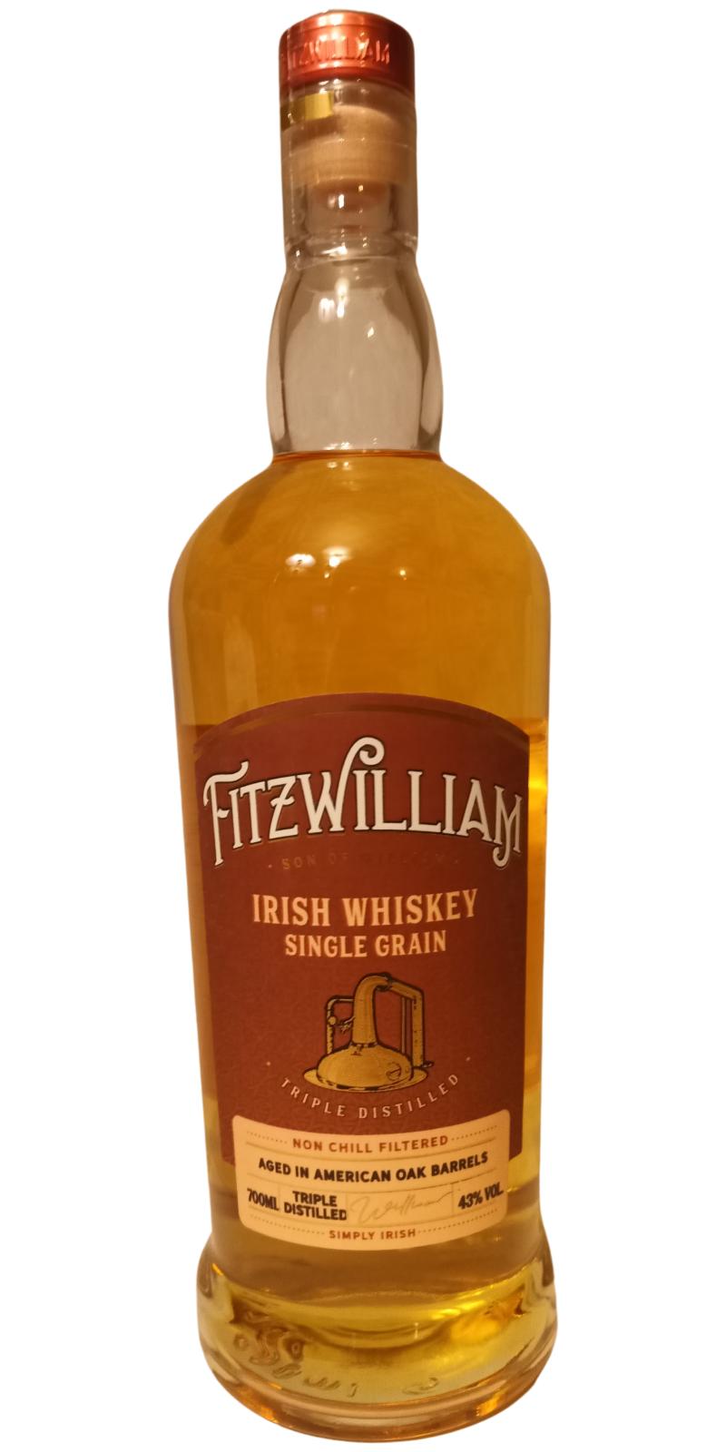 Fitzwilliam Single Grain Irish Whiskey | 700ML at CaskCartel.com