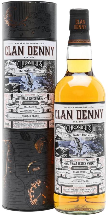 Blair Athol 10 Year Old The Clan Denny Chronicles Scotch Whisky | 700ML at CaskCartel.com