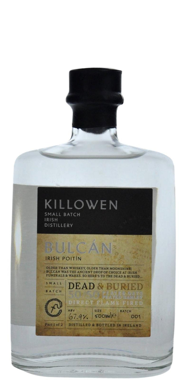 Killowen Bulcán Dead & Buried Small Batch Irish Poitin | 500ML at CaskCartel.com
