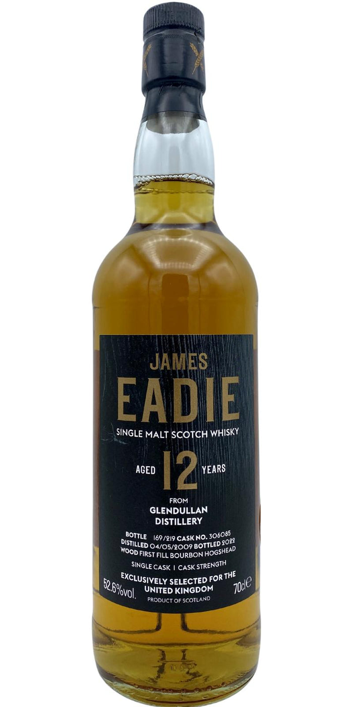 Glendullan 2009 (James Eadie) 12 Year Old Single Cask Scotch Whisky | 700ML