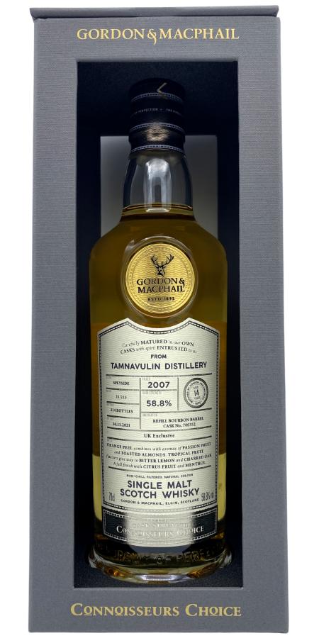 Tamnavulin Connoisseurs Choice Single Cask #700352 2007 14 Year Old Whisky | 700ML