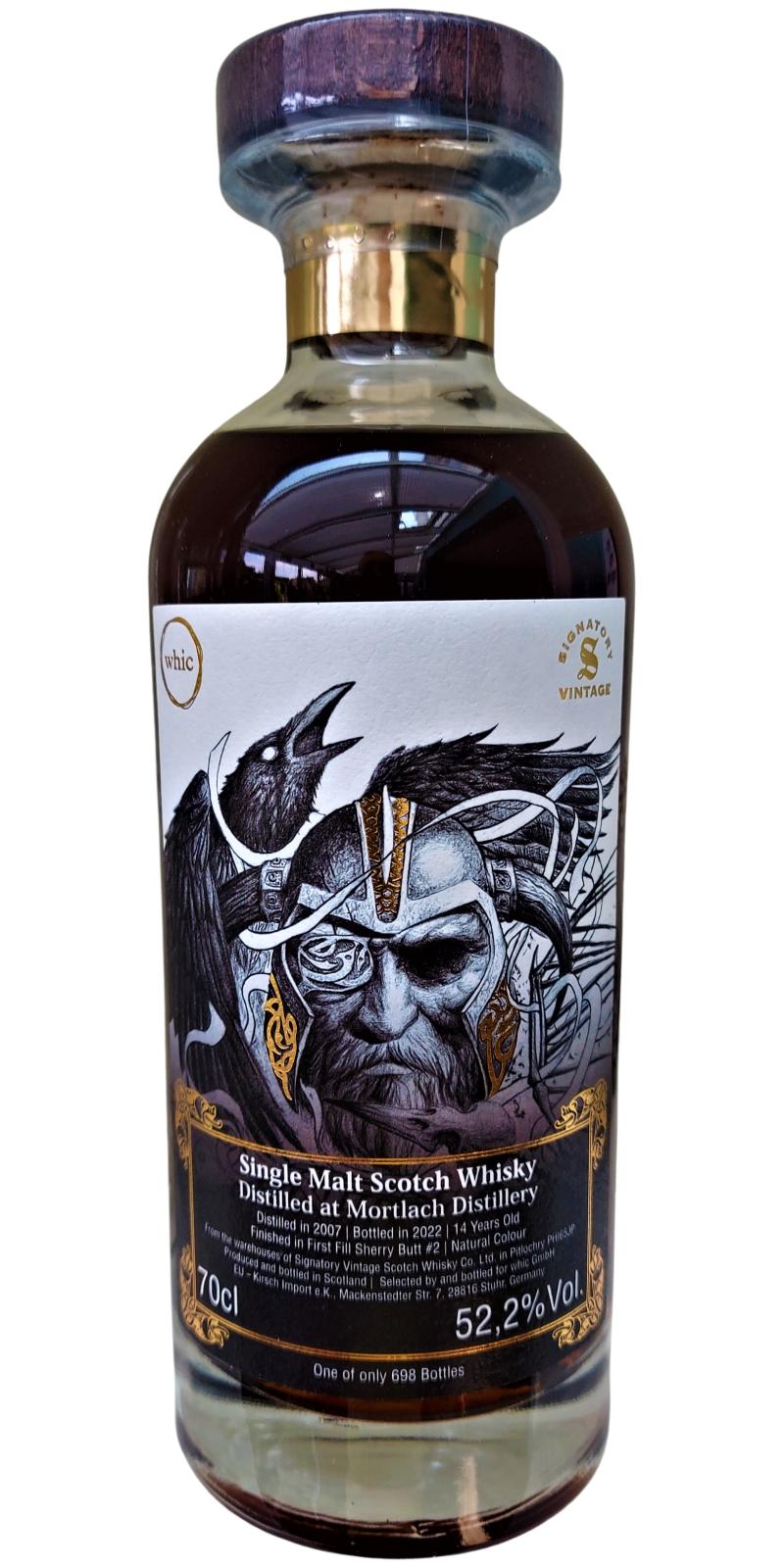 Mortlach 2007 (Signatory Vintage) 14 Year Old Scotch Whisky | 700ML at CaskCartel.com