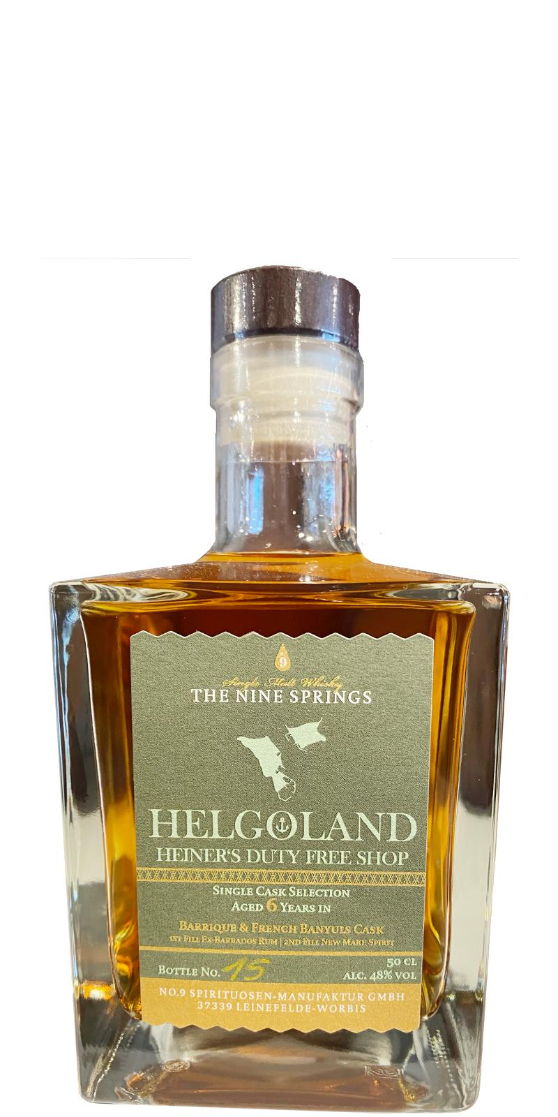 The Nine Springs 2016 Helgoland Edition IV 6 Year Old Whisky | 500ML at CaskCartel.com