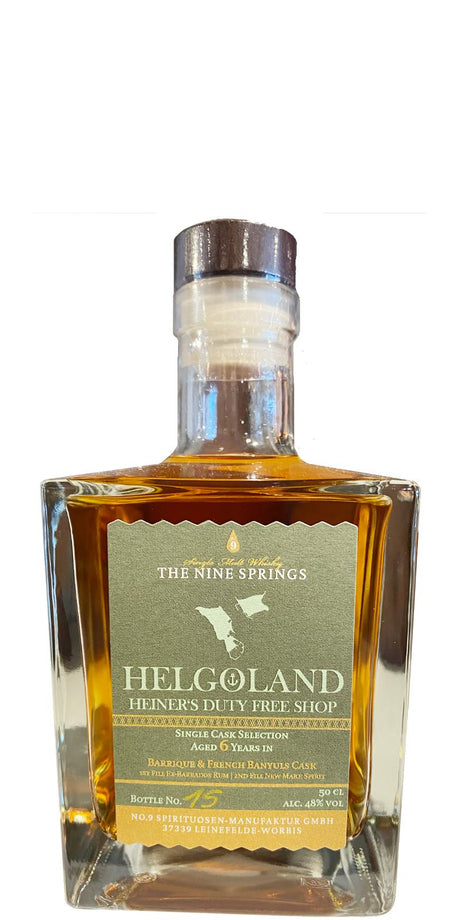 The Nine Springs 2016 Helgoland Edition IV 6 Year Old Whisky | 500ML at CaskCartel.com