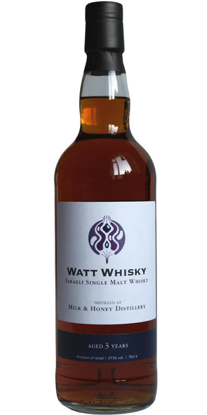 M&H 2018 (3 Year Old) Watt Israeli Single Malt Whisky | 700ML at CaskCartel.com
