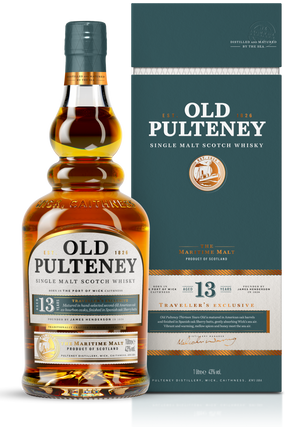 Old Pulteney 13 Year Old Traveller's Exclusive Single Malt Scotch Whisky | 1L at CaskCartel.com
