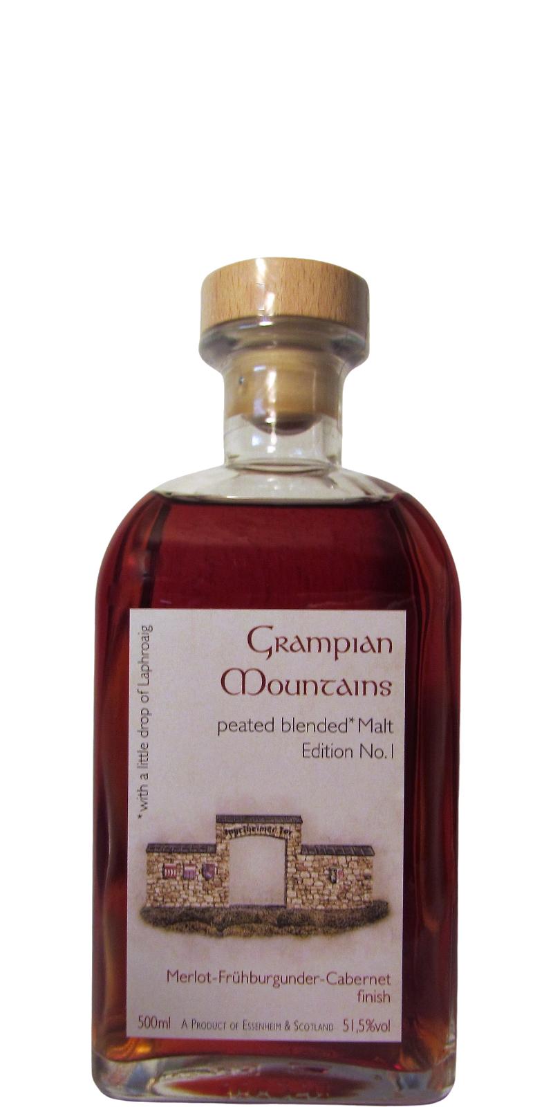 Grampian Mountains Edition No. 1 Fine Blended Malt Whisky | 500ML at CaskCartel.com