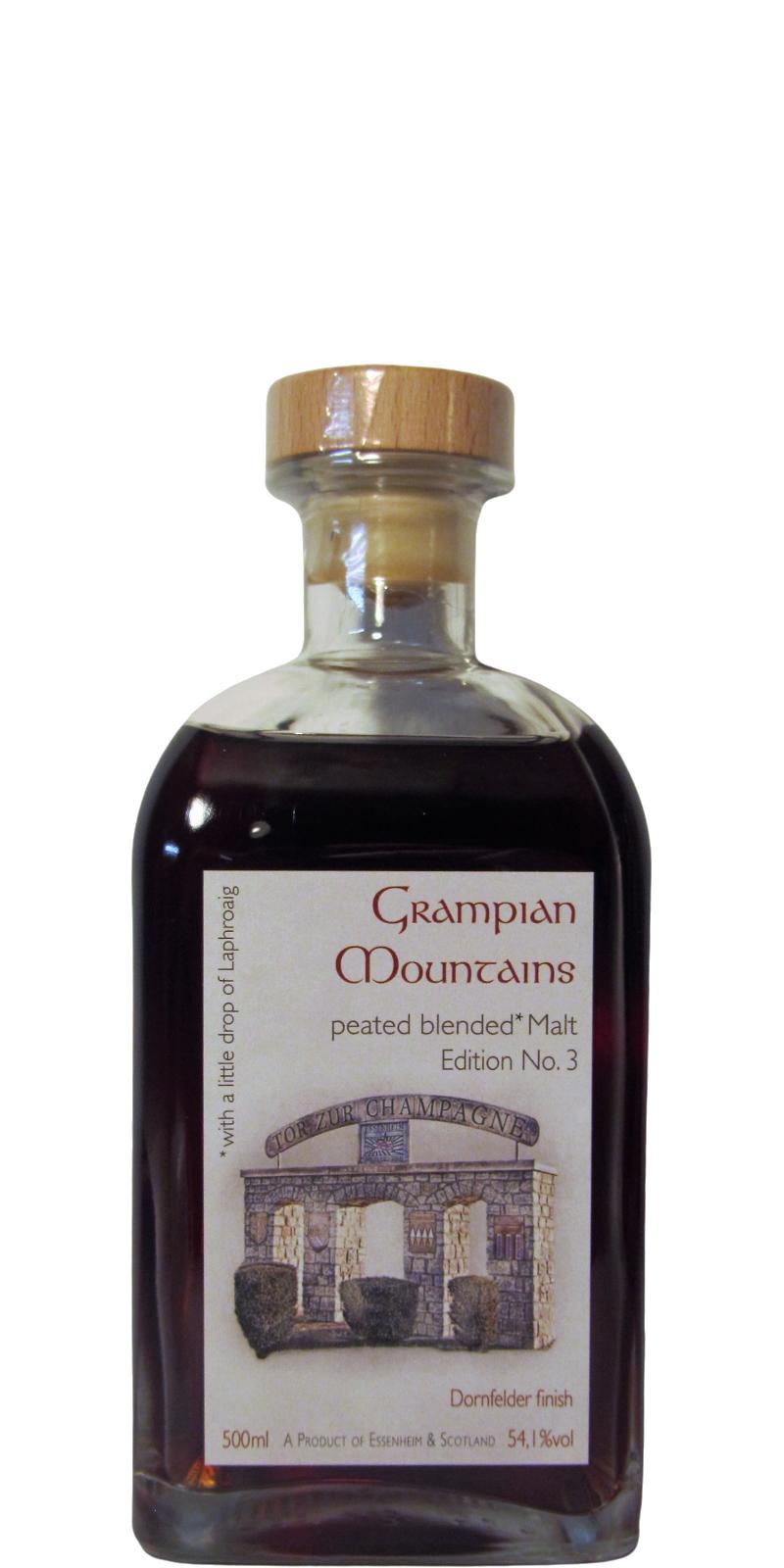 Grampian Mountains Edition No. 3 Fine Blended Malt Whisky | 700ML at CaskCartel.com