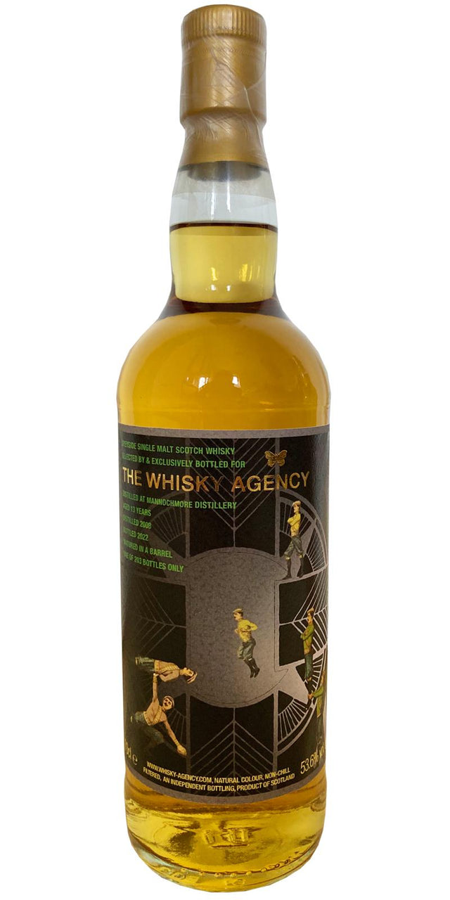 Mannochmore 2008 (The Whisky Agency) 13 Year Old Single Malt Scotch Whisky | 700ML at CaskCartel.com