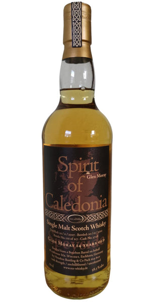 Glen Moray 2007 Mr.Whisky Spirit of Caledonia 14 Year Old Scotch Whisky | 700ML at CaskCartel.com