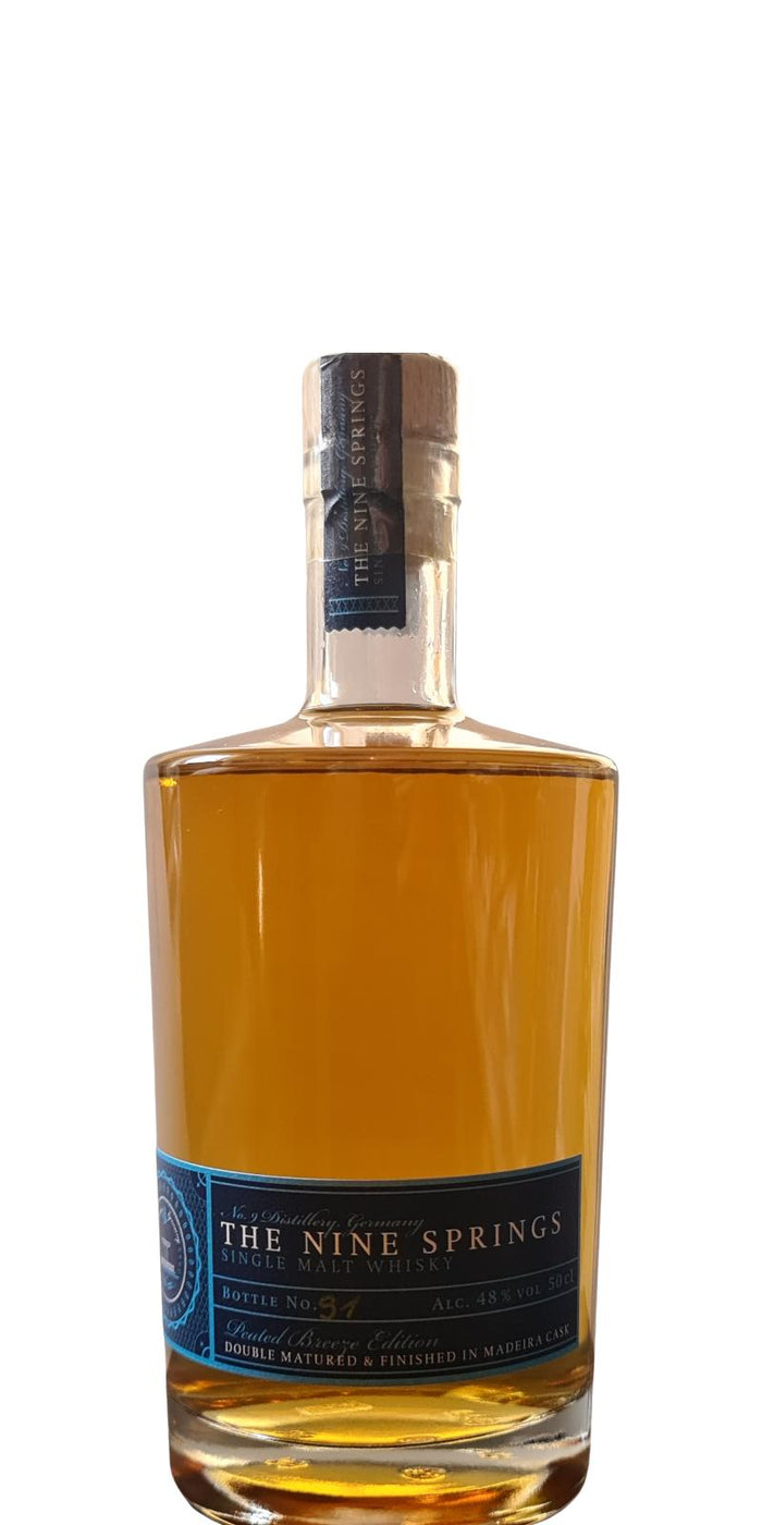 The Nine Springs Peated Breeze Edition Madeira Cask Single Malt Whisky | 500ML