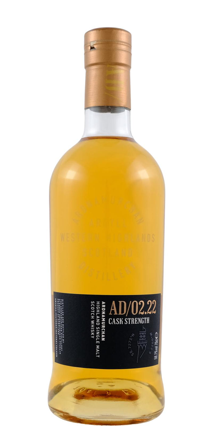 Ardnamurchan AD/02.22 Cask Strength Whisky | 700ML