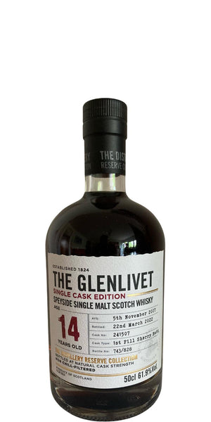 Glenlivet 2007 Distillery Reserve Collection 14 Year Old Scotch Whisky | 500ML at CaskCartel.com