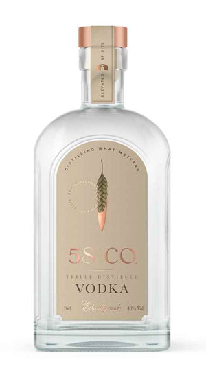 58 Triple Distilled Vodka | 700 ML at CaskCartel.com