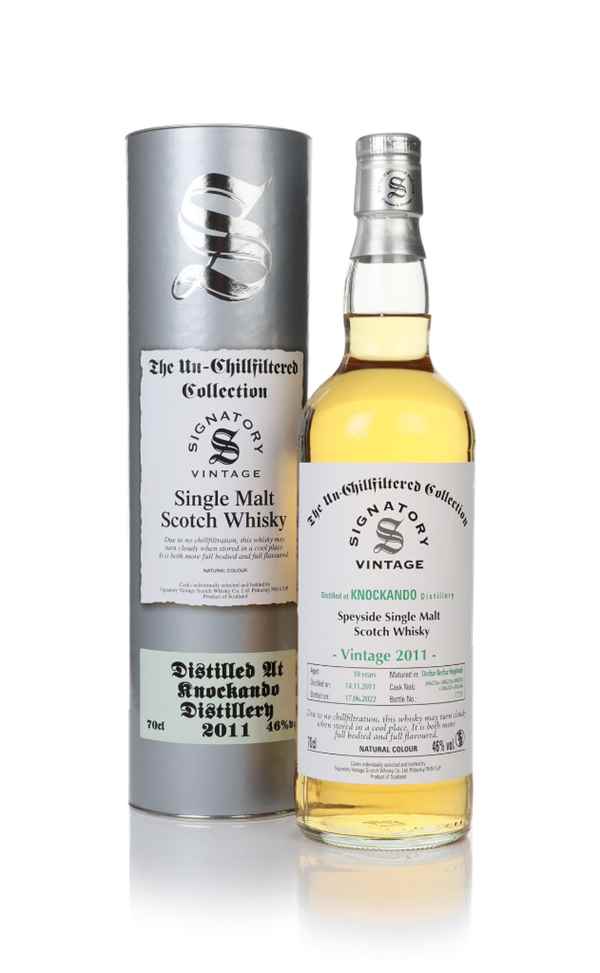 Knockando 10 Year Old 2011 (casks 306236 & 306238 & 306243 & 306245 & 306246) - Un-Chillfiltered Collection (Signatory) | 700ML at CaskCartel.com