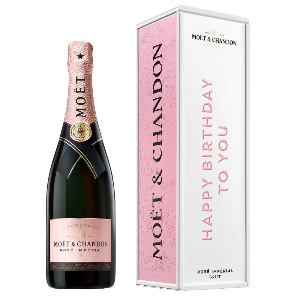 MOT & CHANDON HAPPY BIRTHDAY 750ml シャンパン BUY] Moet & Chandon | Rose Imperial Happy Birthday - NV at