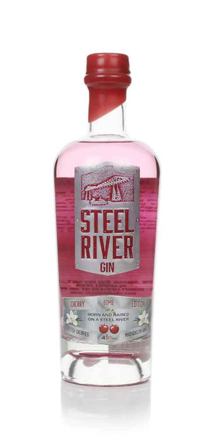 Steel River Gin - Cherry Bomb | 700ML at CaskCartel.com