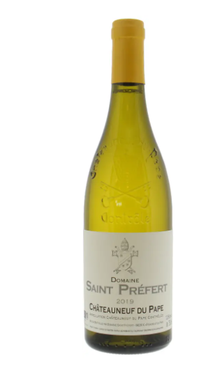 2019 | Domaine de Saint-Prefert | Chateauneuf du Pape Blanc at CaskCartel.com