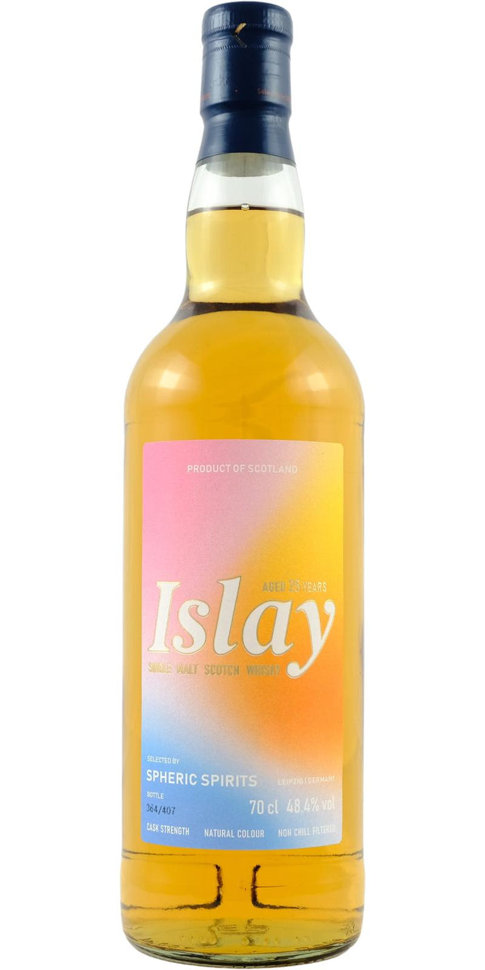 Islay 25 Year Old Spheric Spirits Single Malt Scotch Whisky