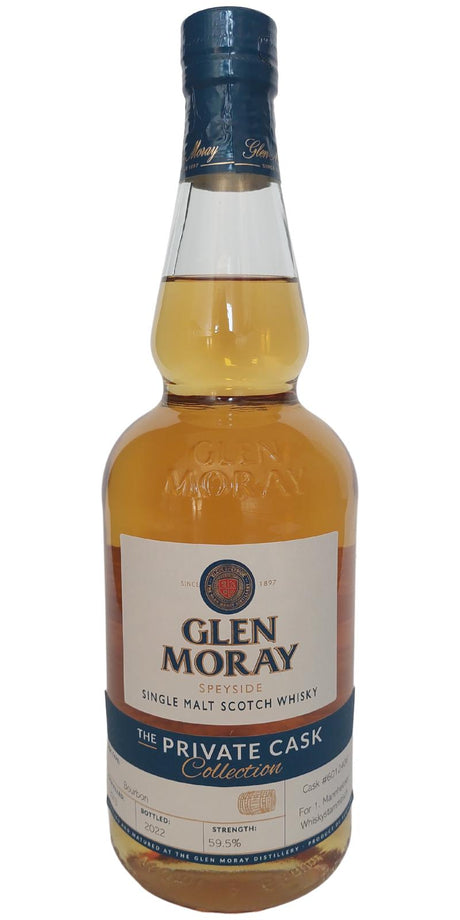 Glen Moray 2013 Hand Bottled 2022 Private Cask Collection Scotch Whisky | 700ML at CaskCartel.com