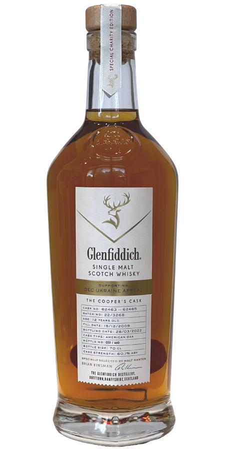 Glenfiddich 2009 Spirit Of Speyside 2022 The Cooper's Cask 12 Year Old Scotch Whisky | 700ML