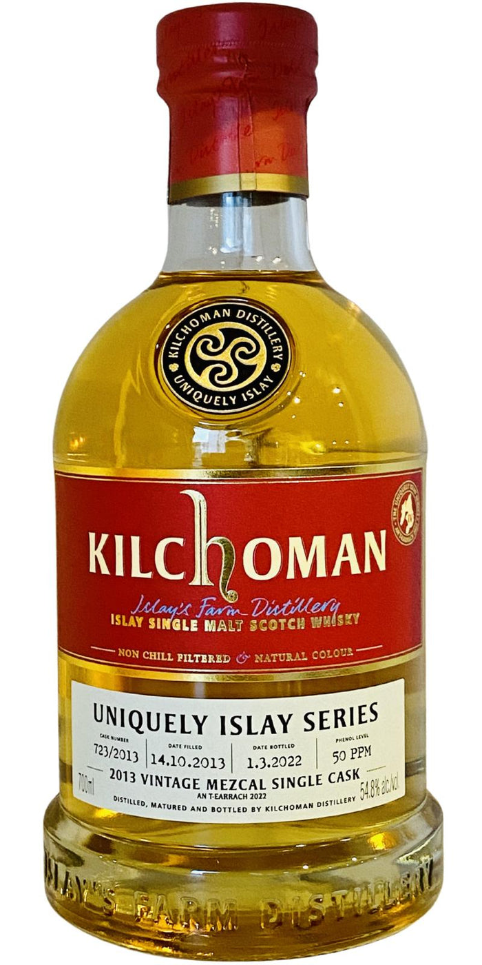 Kilchoman 2013 Uniquely Islay Series An T-Earrach 2022 Mezcal Finish Scotch Whisky | 700ML