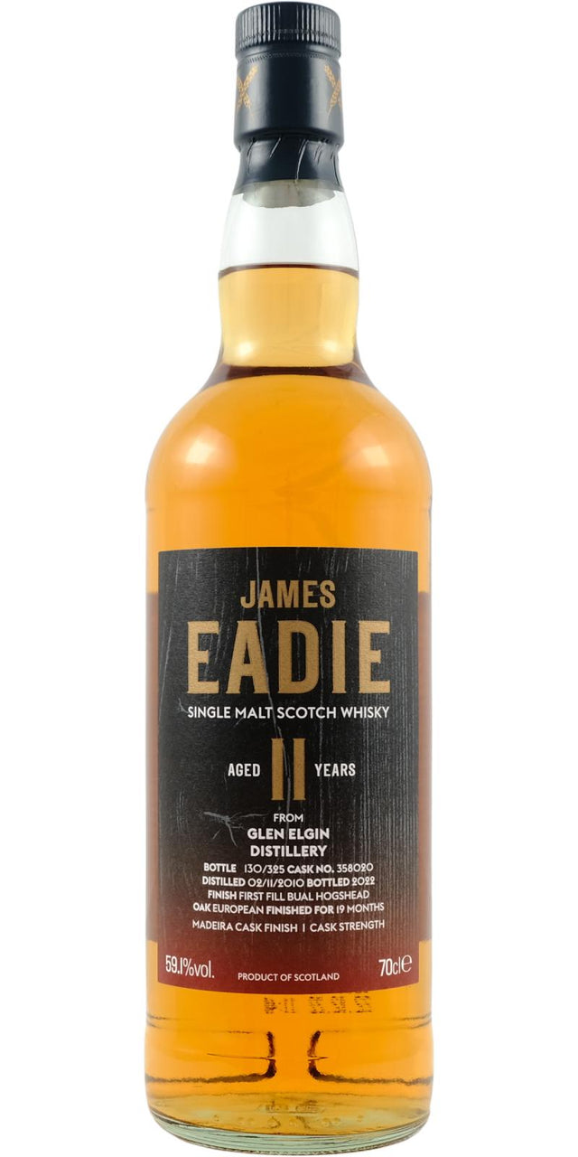 Glen Elgin 2010 (James Eadie) 11 Year Old Single Malt Scotch Whisky | 700ML at CaskCartel.com