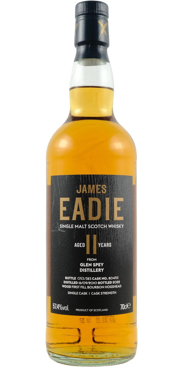 Glen Spey 2010 (James Eadie) 11 Year Old Scotch Whisky | 700ML at CaskCartel.com