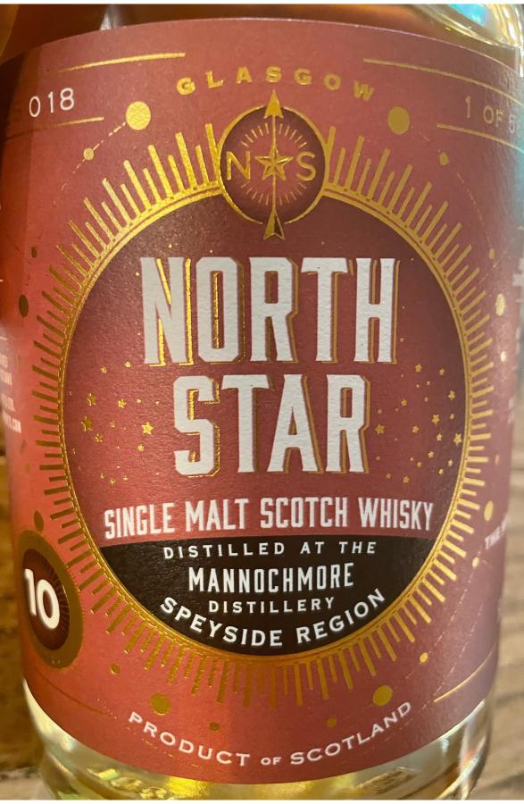 Mannochmore 10 Year Old (North Star) Cask Series 018 Single Malt Scotch Whisky | 700ML