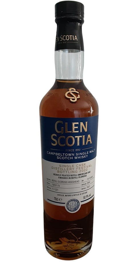 Glen Scotia 2004 Campbeltown Malts Festival 2022 (18 Year Old) Scotch Whisky | 700ML at CaskCartel.com