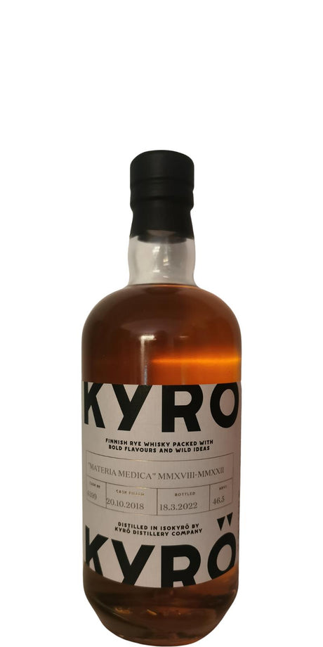 Kyro 2018 Materia Medica MMXVIII-MMXXII Whisky | 500ML at CaskCartel.com