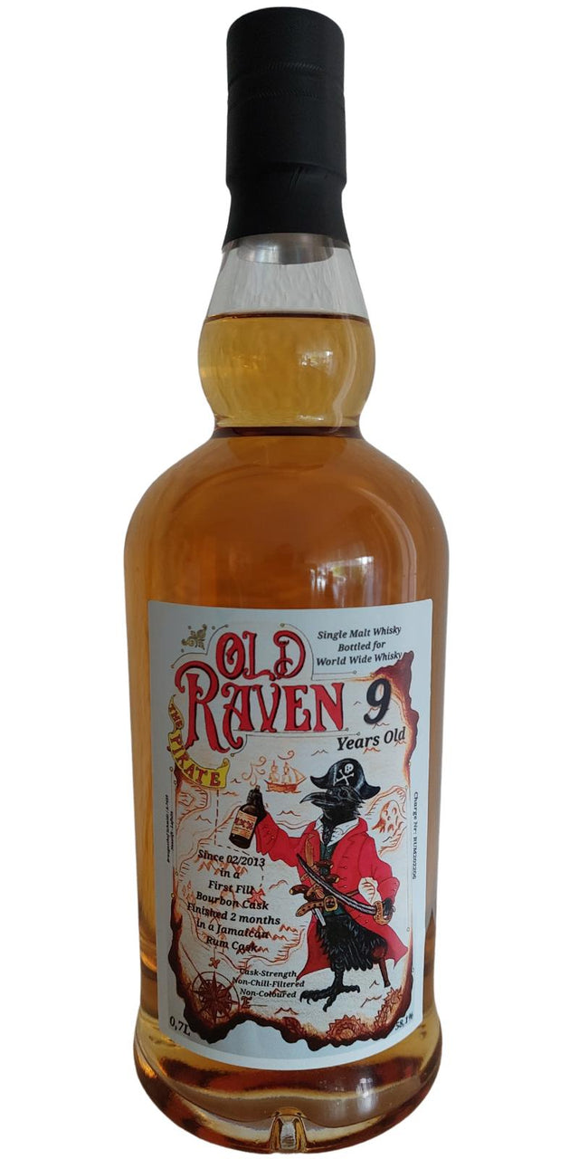 Old Raven 2013 The Pirate 9 Year Old Single Malt Whisky | 700ML at CaskCartel.com