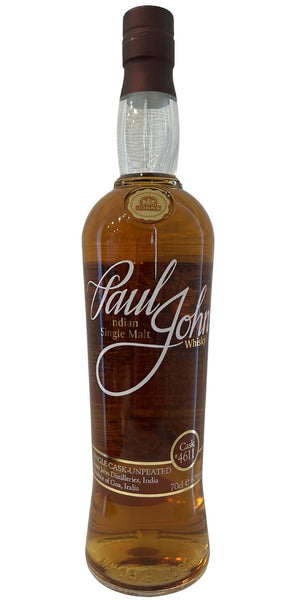 Paul John Unpeated Single Cask #4611 (UK Exclusive) Whisky | 700ML at CaskCartel.com
