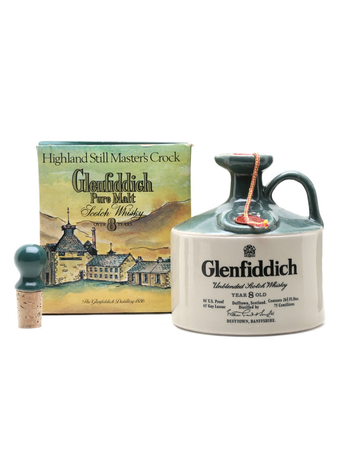 Glenfiddich 8 Year Old Highland Still Master’s Crock Scotch Whisky