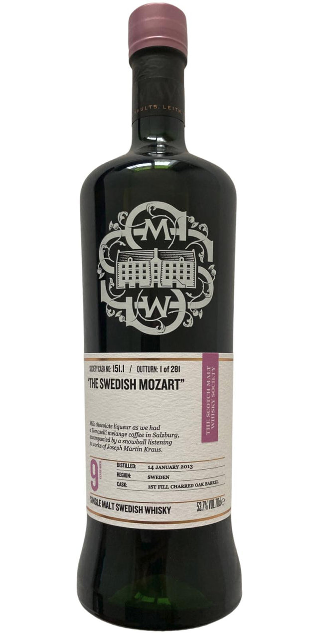 Mackmyra 2013 SMWS 9 Year Old Cask No. 151.1 "The Swedish Mozart" Whisky | 700ML at CaskCartel.com