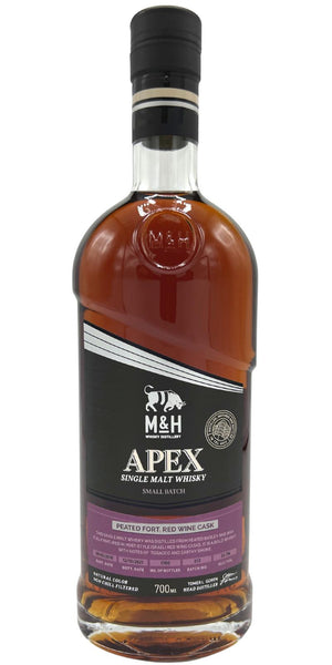 M&H 2018 - APEX Peated Fortified Red Wine Cask (2021) Release (Batch 012) Whisky | 700ML at CaskCartel.com