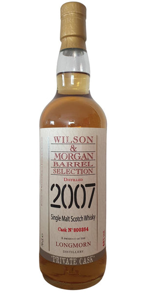 Longmorn 2007 (Wilson & Morgan) 14 Year Old Barrel Selection Scotch Whisky | 700ML at CaskCartel.com