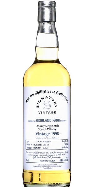 Highland Park 23 Year Old (D.1998, B.2001) Signatory Vintage Scotch Whisky | 700ML at CaskCartel.com